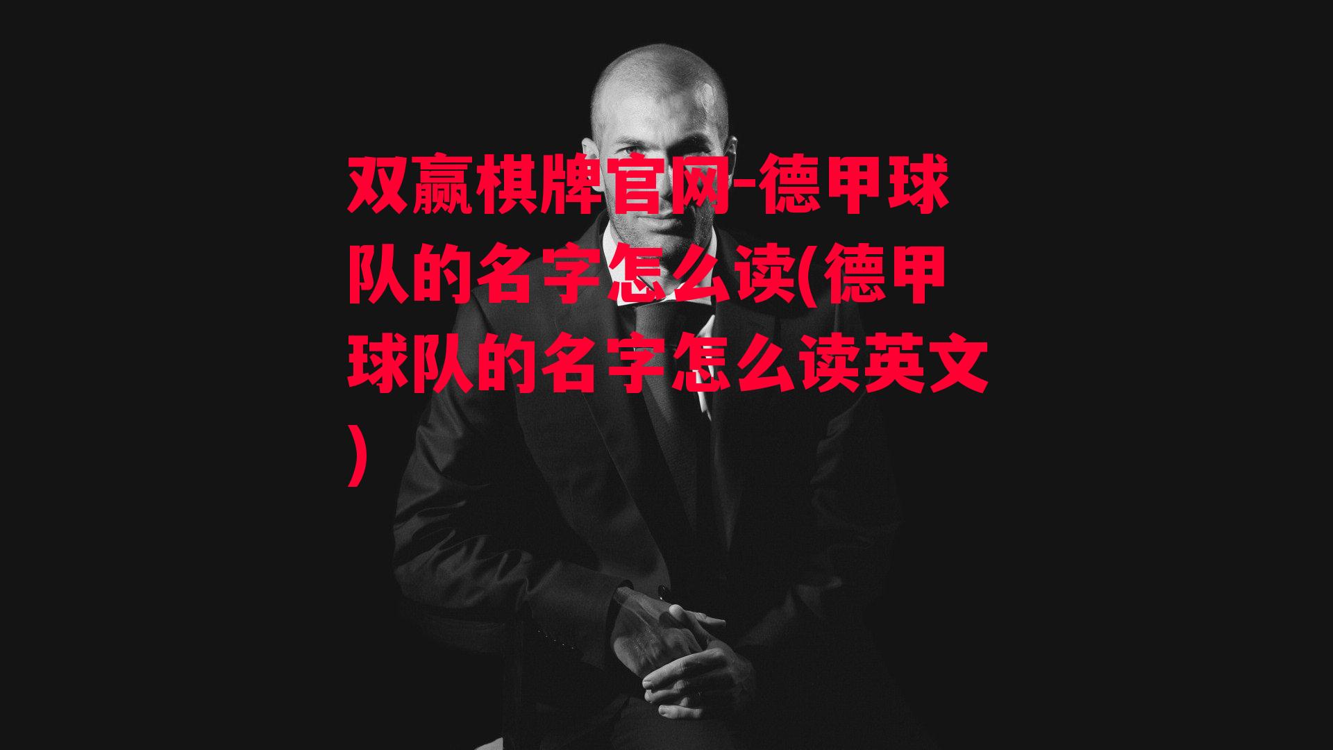 德甲球队的名字怎么读(德甲球队的名字怎么读英文)